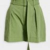 Vince. Just In Belted Twill Short In Kiwi