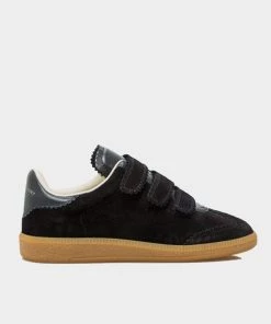 Isabel Marant Just In Beth Sneakers In Faded Black
