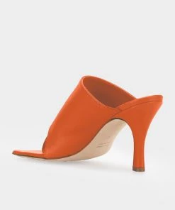 Christopher Esber Just In Binx Mule In Tangerine