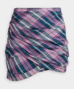 Isabel Marant Étoile Birdy Skirt In Petrol