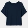 EBERJEY Just In Blair Meadow Sweatshirt In Navy