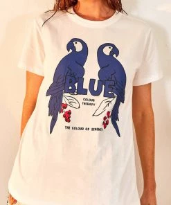 FARM Rio Just In Blue Color Therapy T-Shirt