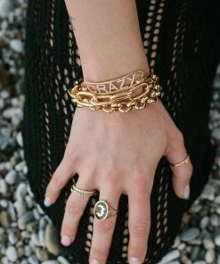 MAISON IREM Just In Bracelet Sorento In Gold