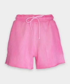 COTTON CITIZEN Just In Brooklyn Shorts In Hot Pink
