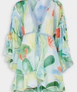 Charo Ruiz Bruna Kaftan In Barbary Print Just In