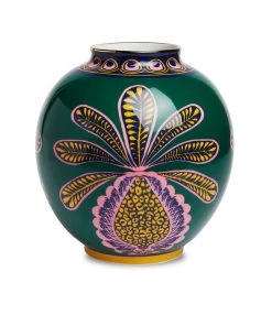 La DoubleJ Housewives Bubble Vase In Big Pineapple Verde Home & Beauty