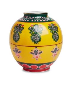 La DoubleJ Housewives Bubble Vase In Pineapple Giallo Just In