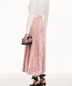ZIMMERMANN Burnout Sunday Skirt In Ballet