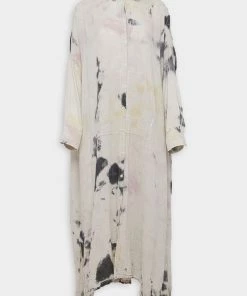 Raquel Allegra Caftan Shirt In Pastel Black Just In