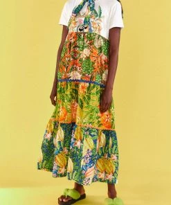 FARM Rio Caipirinha Midi T-Shirt Dress