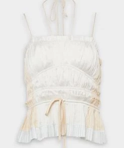 Ulla Johnson Calista Tank Top In Opal Just In