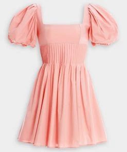 Agua By Agua Bendita Just In Caramelo Mini Dress In Atardecer