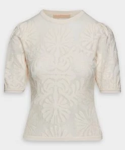 Ulla Johnson Carina Top In Bone
