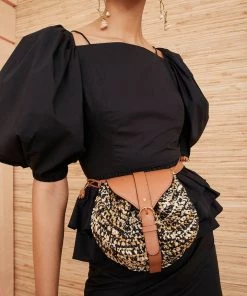 Ulla Johnson Carlotta Blouse In Noir