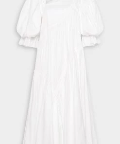 Aje. Just In Casablanca Braided Midi Dress In Ivory