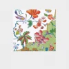 Caspari Summer Palace Paper Cocktail Napkins In Celadon Home & Beauty