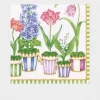 Caspari Window Garden Paper Luncheon Napkins
