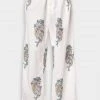 Alix Of Bohemia Just In Catch Paisley Pant In White Multi