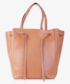 Olivia Vintage Celine Brown Large Tote Bag