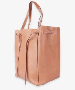 Olivia Vintage Celine Brown Large Tote Bag