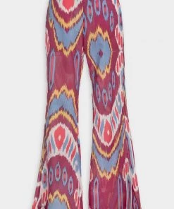 Alix Of Bohemia Charlie Grape Ikat Pant In Purple/Multi Just In