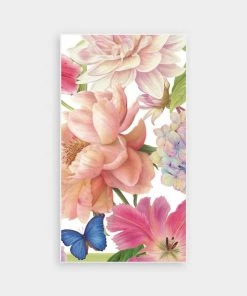 Caspari Just In Chelsea Garden Paper Guest Towel Napkins