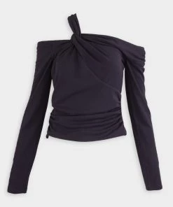 NICHOLAS Just In Claire Top In Indigo