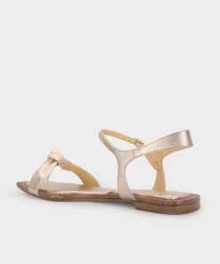 Alexandre Birman Clarita Padded Sandal In Golden