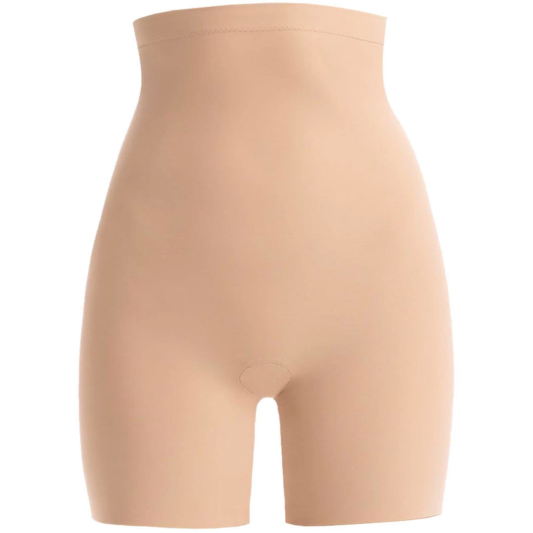 COMMANDO Classic Control High-Waisted Short Beige 1 COMMANDO Classic Control High-Waisted Short Beige