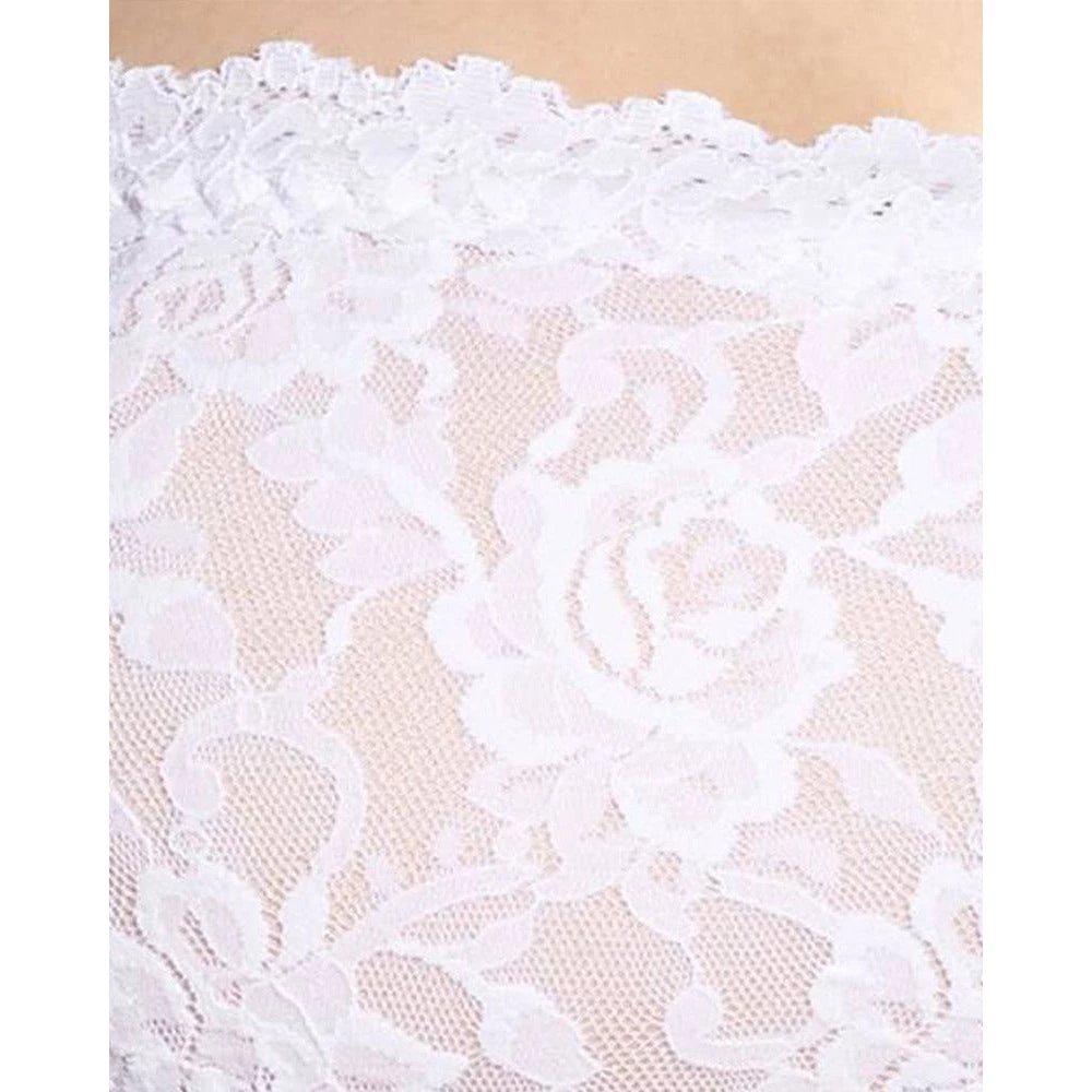 Hanky Panky Signature Lace Bandeau White 2 Hanky Panky Signature Lace Bandeau White