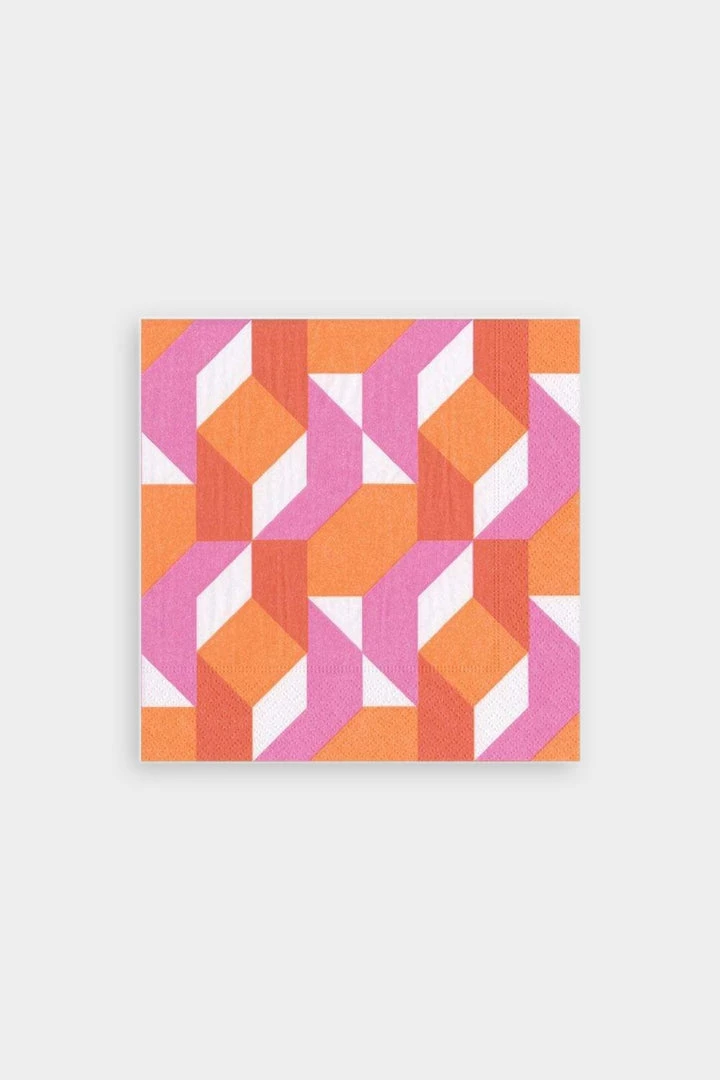 Caspari Color Theory Paper Cocktail Napkins In Fuchsia Home & Beauty 1 Caspari Color Theory Paper Cocktail Napkins In Fuchsia Home & Beauty