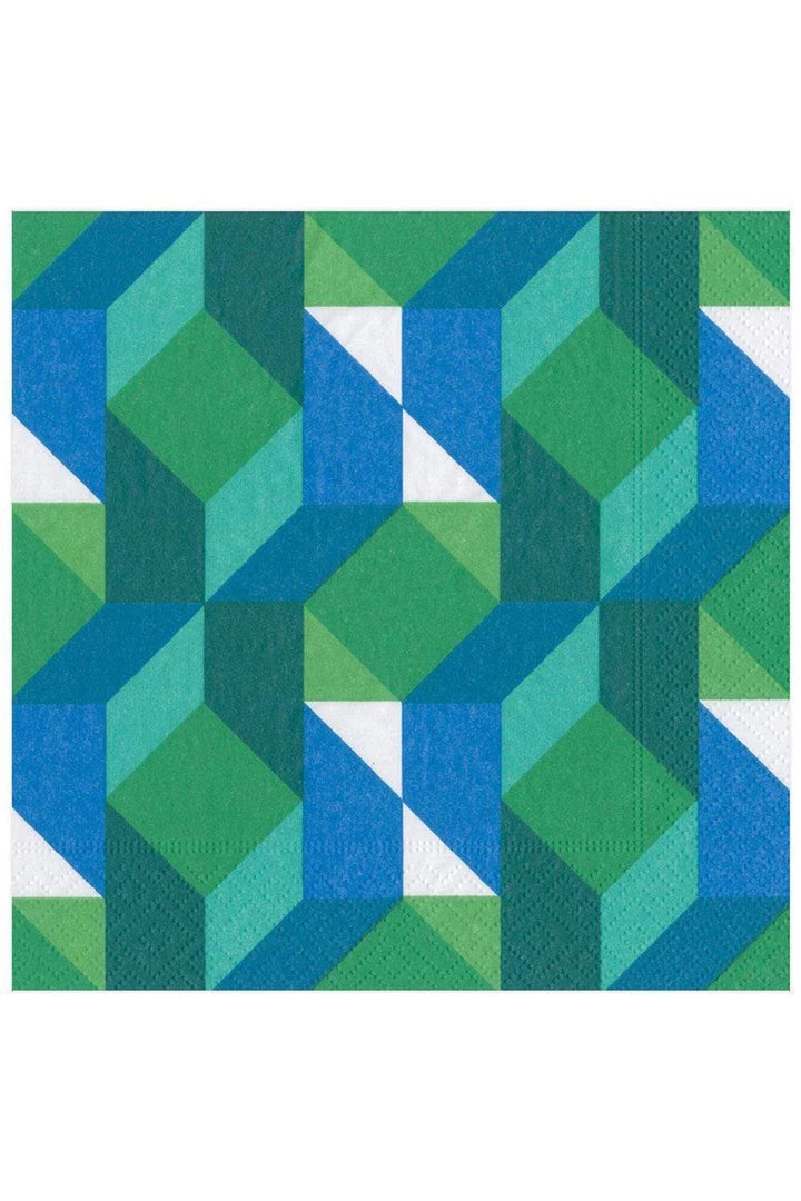 Caspari Color Theory Paper Dinner Napkins In Green 1 Caspari Color Theory Paper Dinner Napkins In Green