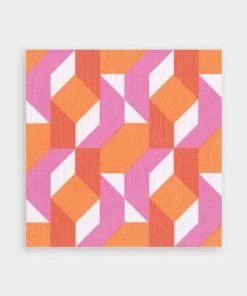 Shop-olivia.com Color Theory Paper Luncheon Napkins In Fuchsia Just In
