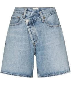 AGOLDE Just In Criss Cross Short In Momentum