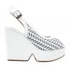Clergerie Dafne Wedge Peep Toe Wedges