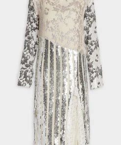 Rachel Comey Just In Dancando Dress In Silver Multi