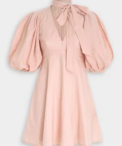 ZIMMERMANN Just In Dancer Day Mini Dress In Blush