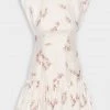 ZIMMERMANN Dancer Flounce Short Dress In Ivory Maidenstears