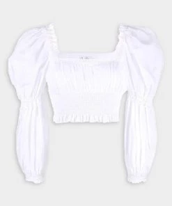 Charo Ruiz Just In Daphne Top In White