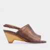Clergerie Darenco Sandal In Wood Brown