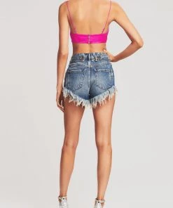 Retrofete Deibre Bra In Neon Pink Just In