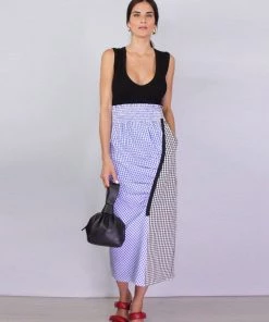 Rachel Comey Just In Delirium Skirt In Blue Black