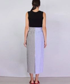 Rachel Comey Just In Delirium Skirt In Blue Black