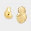 Mounser Bags & Accessories Demeter Mismatched Earrings In Gold