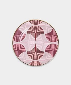 La DoubleJ Housewives Just In Dessert Plate In Silky Roso