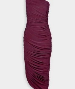 NORMA KAMALI Just In Diana Gown In Plum