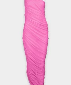 NORMA KAMALI Diana Gown In Rose