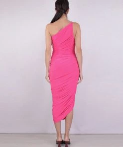 NORMA KAMALI Diana Gown In Rose