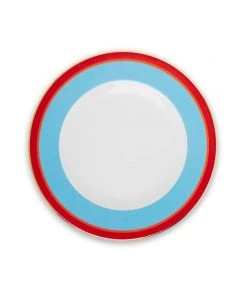 La DoubleJ Housewives Dinner Plate In Rainbow Azzurro Home & Beauty
