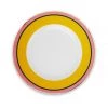 La DoubleJ Housewives Home & Beauty Dinner Plate In Rainbow Giallo